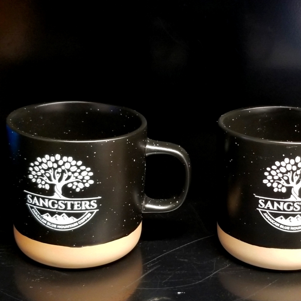 Lot Of 2 Jamaican Blue Mountain Coffee Sangsters Cup Mugs